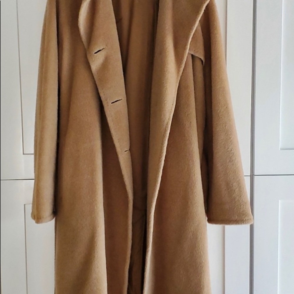 🚫⛔️SOLD⛔️🚫MaxMara Alpaca Wool icon coat Size 12 - Picture 10 of 14